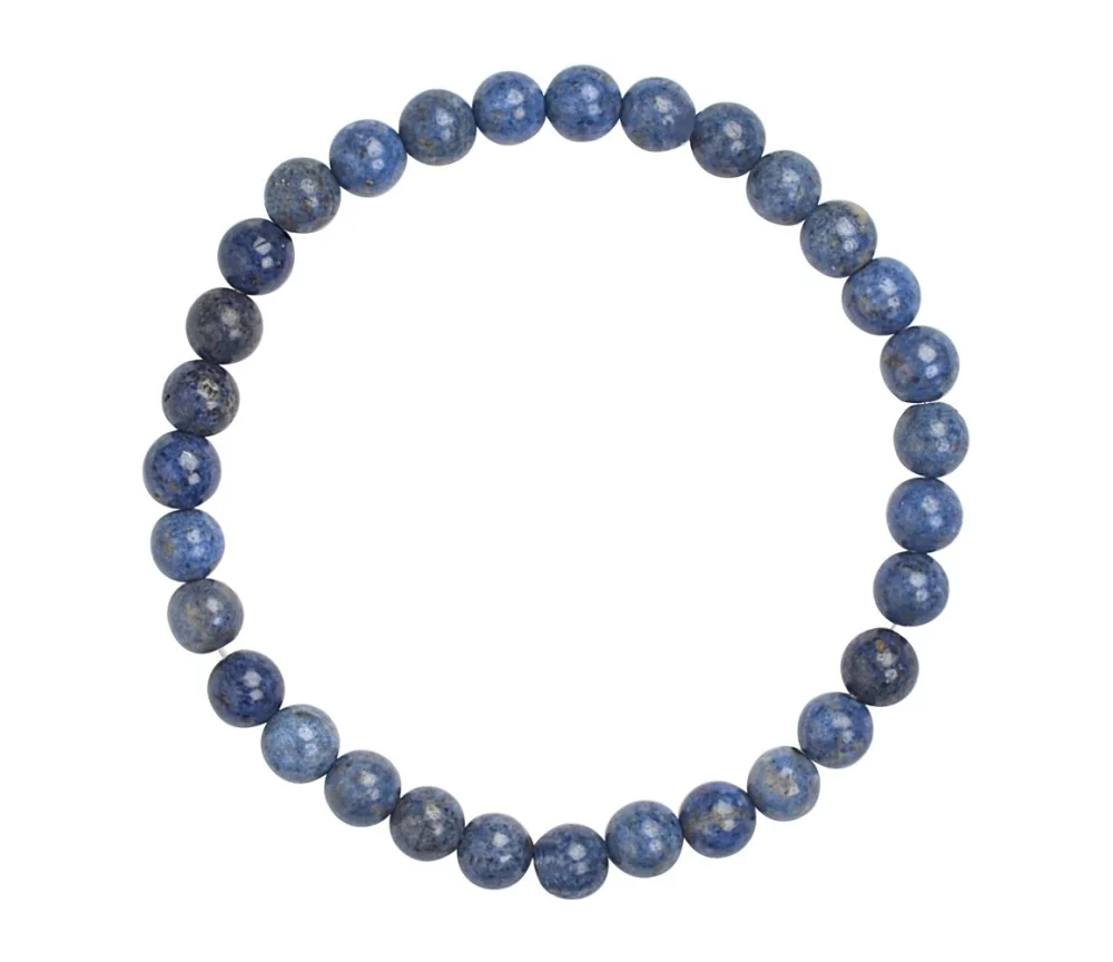 Armband - Dumortierit, 06mm Kugeln