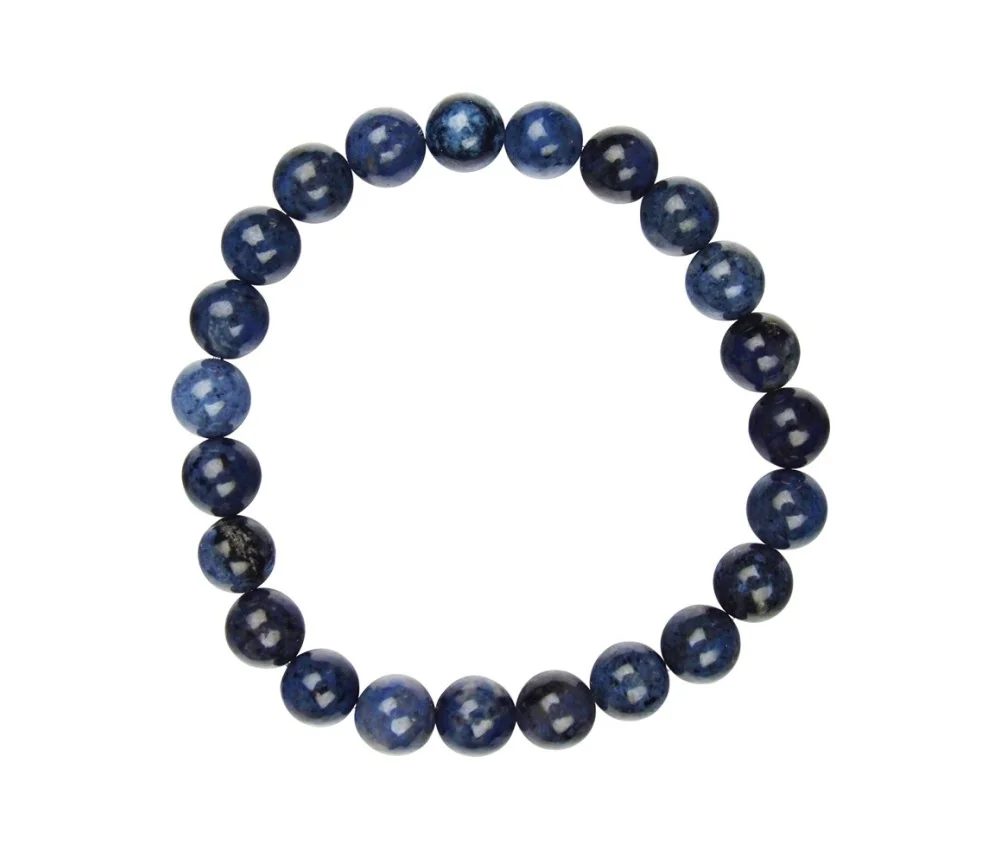 Armband - Dumortierit, 08mm Kugeln