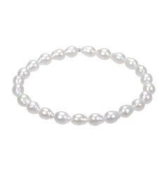 Armband - Perle (weiß), 06 - 07mm Tropen