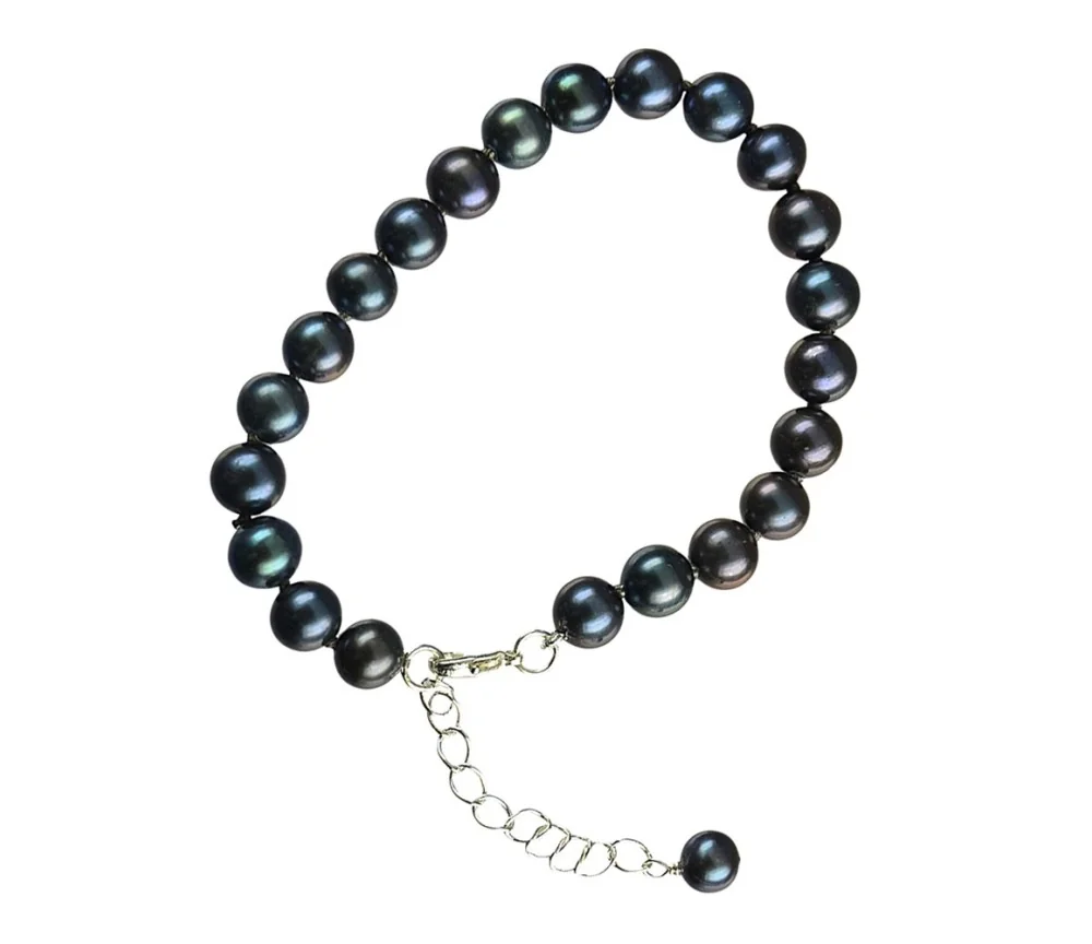 Armband - Perle peacock, 21cm