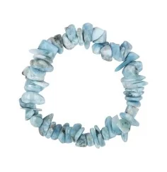 Armband - Larimar, Splitter, 05 - 12mm