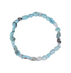 Armband - Larimar, 08-12mm Nuggets