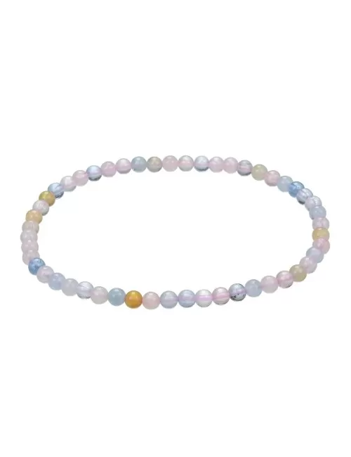 Armband - Morganit, 04mm Kugeln