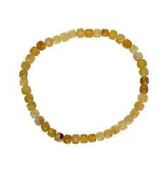 Armband - Opal (Honigopal), 04mm Würfel, facettiert