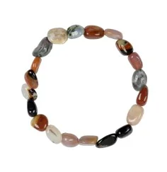 Armband - Sardonyx, 15 - 20mm Nuggets (klein)