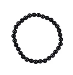 Armband - Obsidian (schwarz), 06mm Kugeln