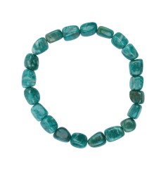 Armband - Amazonit (dunkel), 06 - 10mm Nuggets