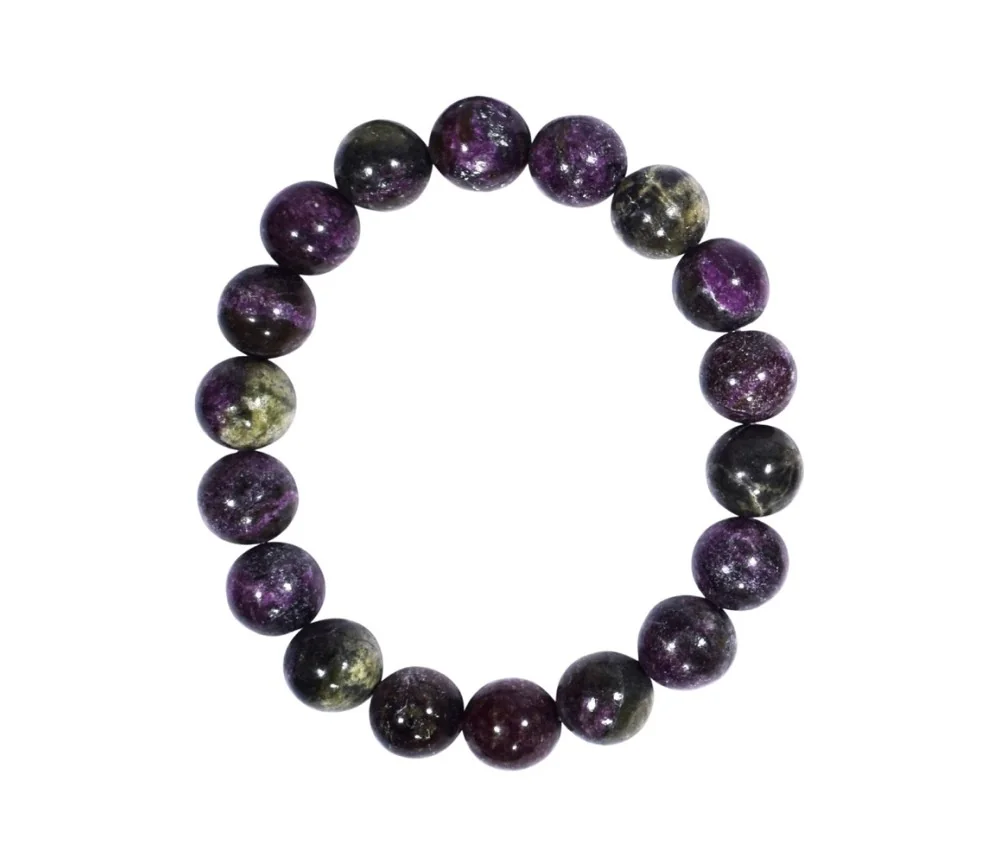 Armband - Stichtit in Matrix, 10mm Kugeln