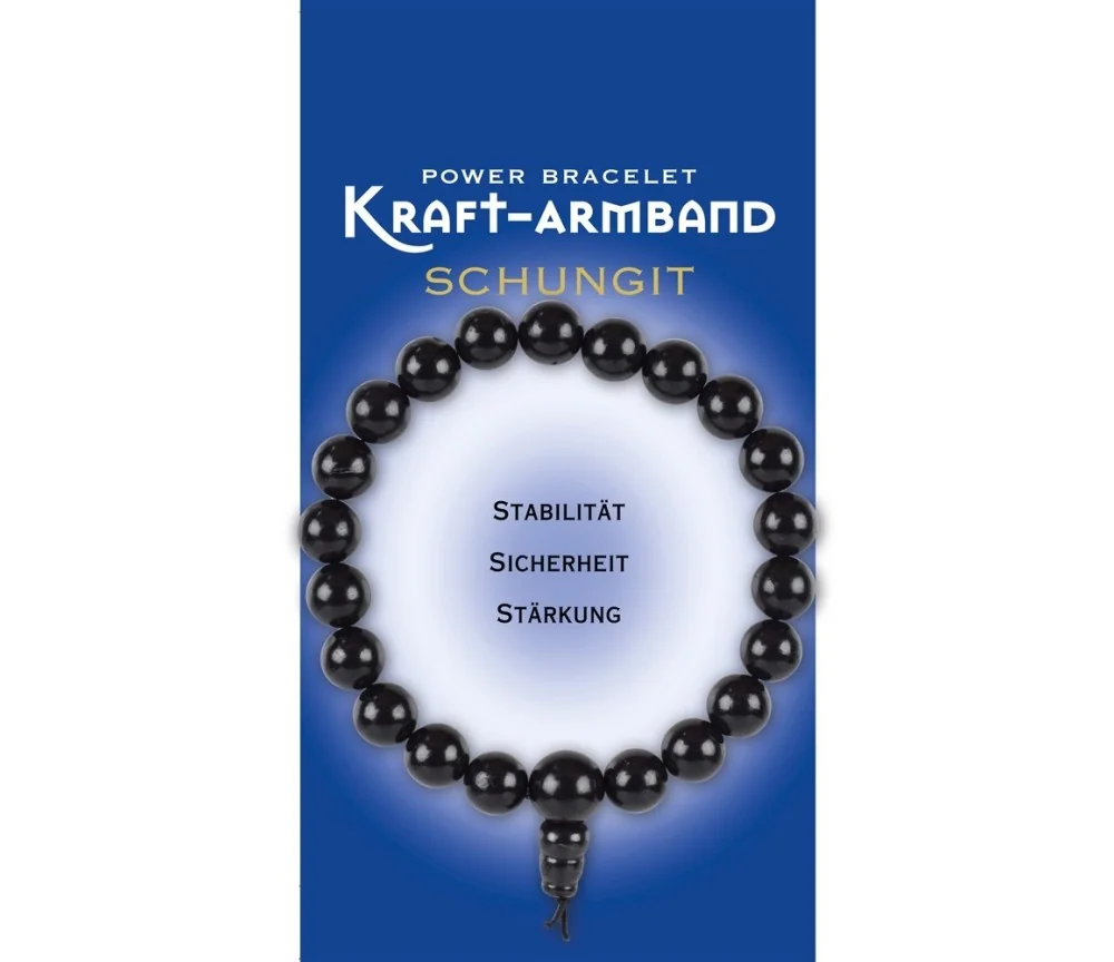 Armband - Kraft - Schungit (stab.)
