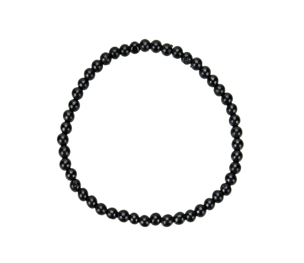 Armband - Schungit, 04mm Kugeln