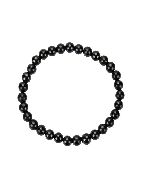 Armband - Schungit, 06mm Kugeln