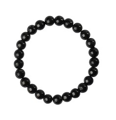 Armband - Schungit, 08mm Kugeln