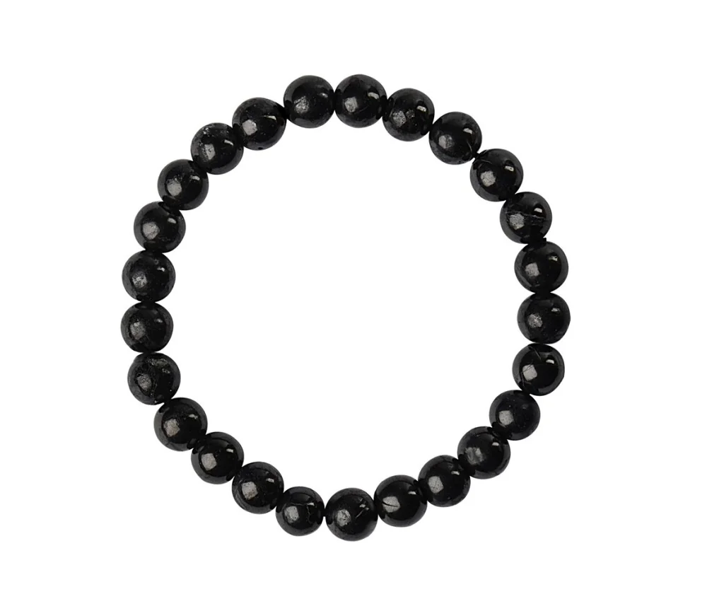 Armband - Schungit, 08mm Kugeln