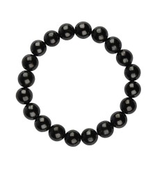 Armband - Schungit, 10mm Kugeln