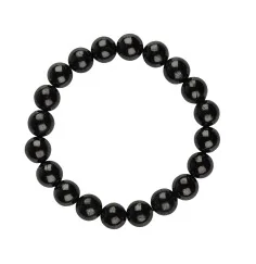 Armband - Schungit, 10mm Kugeln