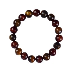 Armband - Tigerauge (gemischt), 10mm Kugeln