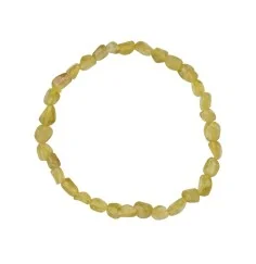 Armband - Apatit gelb (stab.), 06-08mm Nuggets (mini)