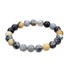 Armband - Maligano-Jaspis, 10mm Kugeln, 21cm