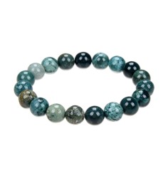 Armband - Ozelot-Jaspis, 10mm Kugeln, 19cm