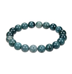 Armband - Ozelot-Jaspis, 10mm Kugeln, 21cm