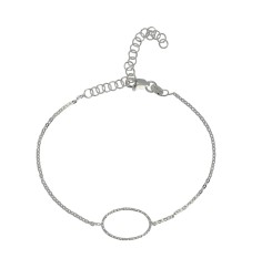 Armband - Glücksband Oval, 16 - 21cm