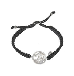 Armband - Makramee, Om-Symbol