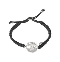 Armband - Makramee, Om-Symbol