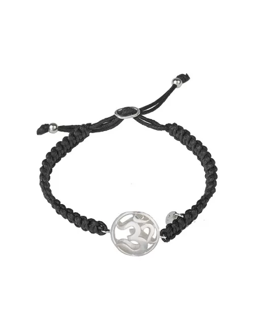 Armband - Makramee, Om-Symbol