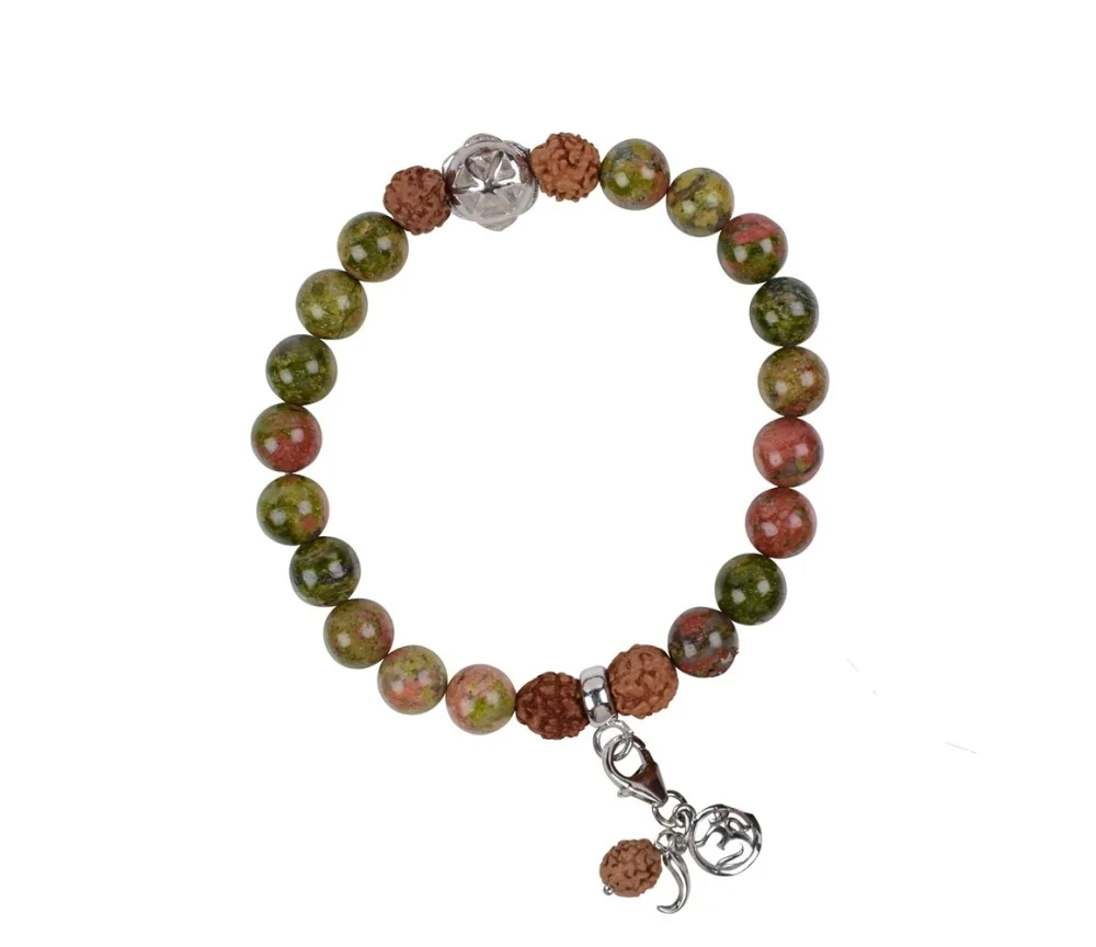 Armband - Edelsteinmala - Unakit (Regeneration)