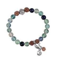 Armband - Edelsteinmala - Fluorit (Jungbrunnen)