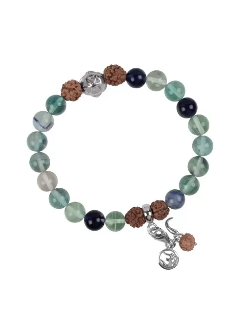 Armband - Edelsteinmala - Fluorit (Jungbrunnen)