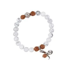 Armband - Edelsteinmala - Magnesit (Gelassenheit)