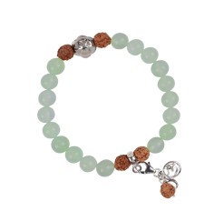 Armband - Edelsteinmala - Serpentin (Geborgenheit und Schutz)