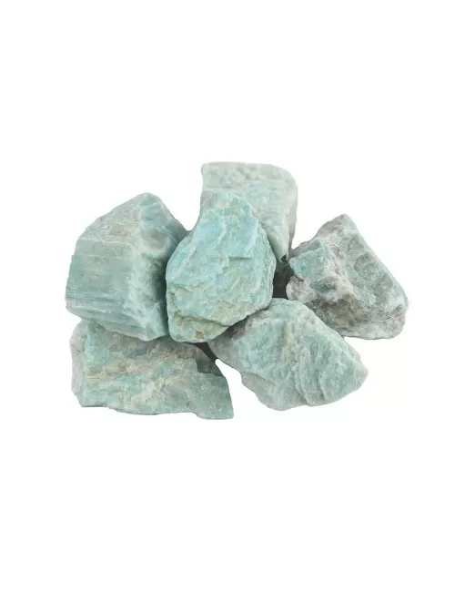 Heilsteine & Edelsteine - Dekosteine - Amazonit (hell), 03 - 05cm - 1Kg Beutel