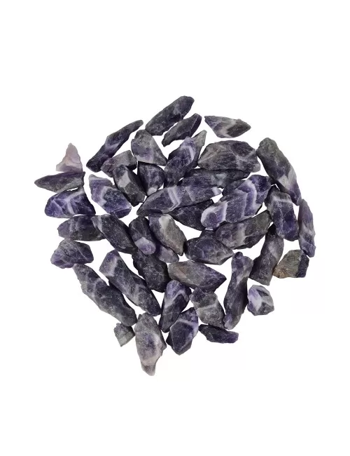 Heilsteine & Edelsteine - Dekosteine - Amethyst gebändert (Sambia), 02,5 - 04,5cm (klein) - 1Kg Beutel
