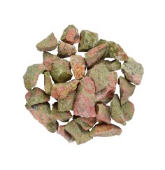 Heilsteine & Edelsteine - Dekosteine - Unakit, 02 - 05cm - 1Kg Beutel