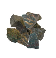 Heilsteine & Edelsteine - Dekosteine - Heliotrop, 4,0 - 5,0cm - 1kg Beutel - 1Kg Beutel