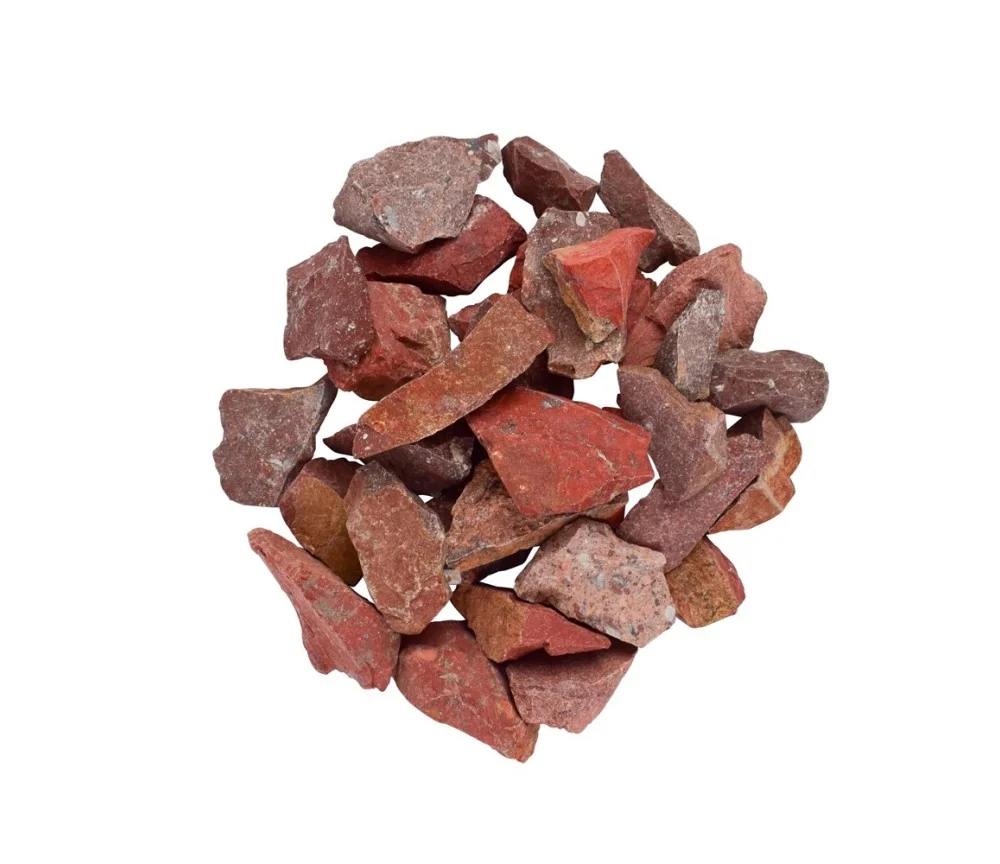 Heilsteine & Edelsteine - Dekosteine - Jaspis (Brekzienjaspis), 02 - 05cm - 1Kg Beutel
