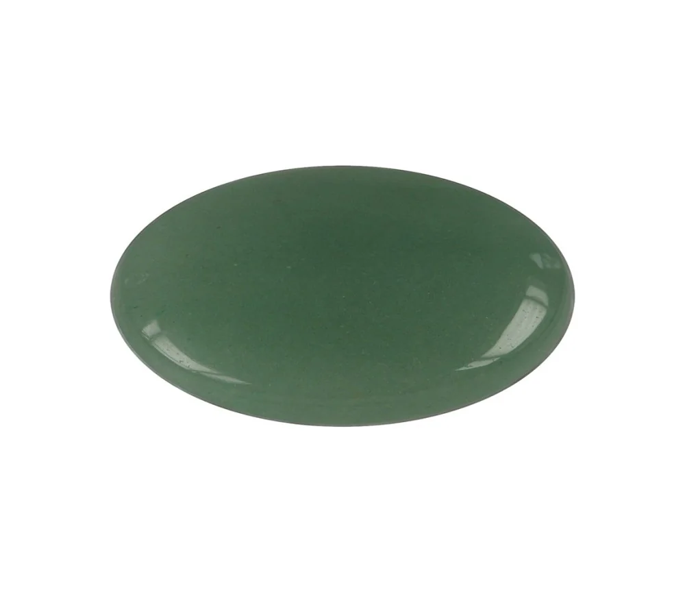 Heilsteine & Edelsteine - Linsenstein - Aventurinquarz (grün)