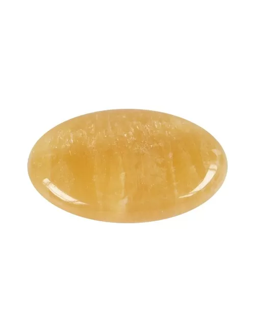 Heilsteine & Edelsteine - Linsenstein - Calcit (orange)