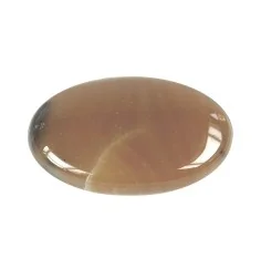 Heilsteine & Edelsteine - Linsenstein - Carneol (gebrannt)