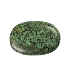 Heilsteine & Edelsteine - Linsenstein - Chrysocoll B (Chrysocoll-Diorit)