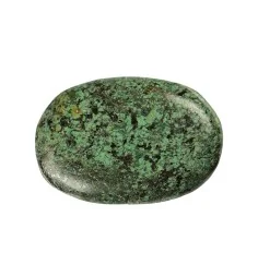 Heilsteine & Edelsteine - Linsenstein - Chrysocoll B (Chrysocoll-Diorit)