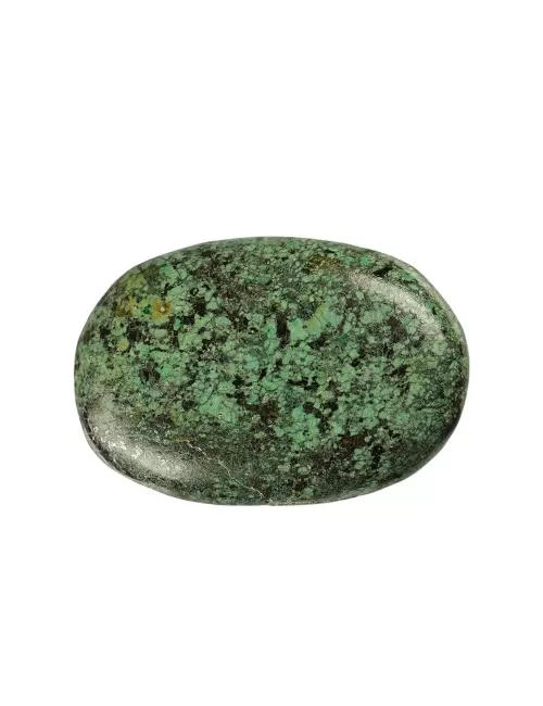 Heilsteine & Edelsteine - Linsenstein - Chrysocoll B (Chrysocoll-Diorit)