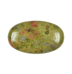 Heilsteine & Edelsteine - Linsenstein - Unakit (Epidot-Feldspat)