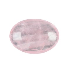 Heilsteine & Edelsteine - Linsenstein - Rosenquarz extra