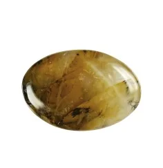 Heilsteine & Edelsteine - Linsenstein - Eisenkiesel (gelb)