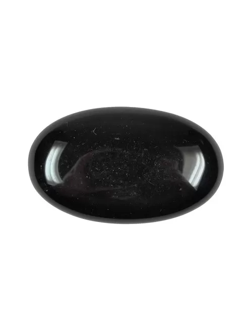 Heilsteine & Edelsteine - Linsenstein - Obsidian (schwarz)