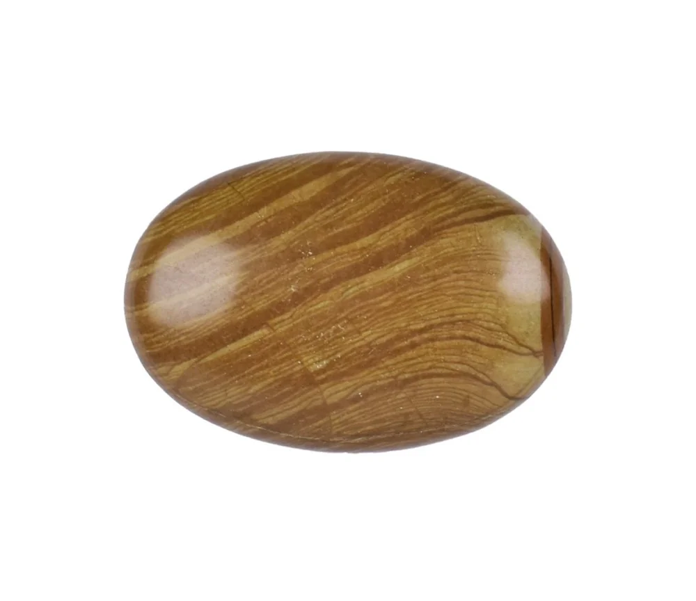 Heilsteine & Edelsteine - Linsenstein - Walnuss- Jaspis