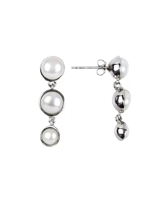 Heilsteine & Edelsteine - Ohrstecker - Perle rund (5